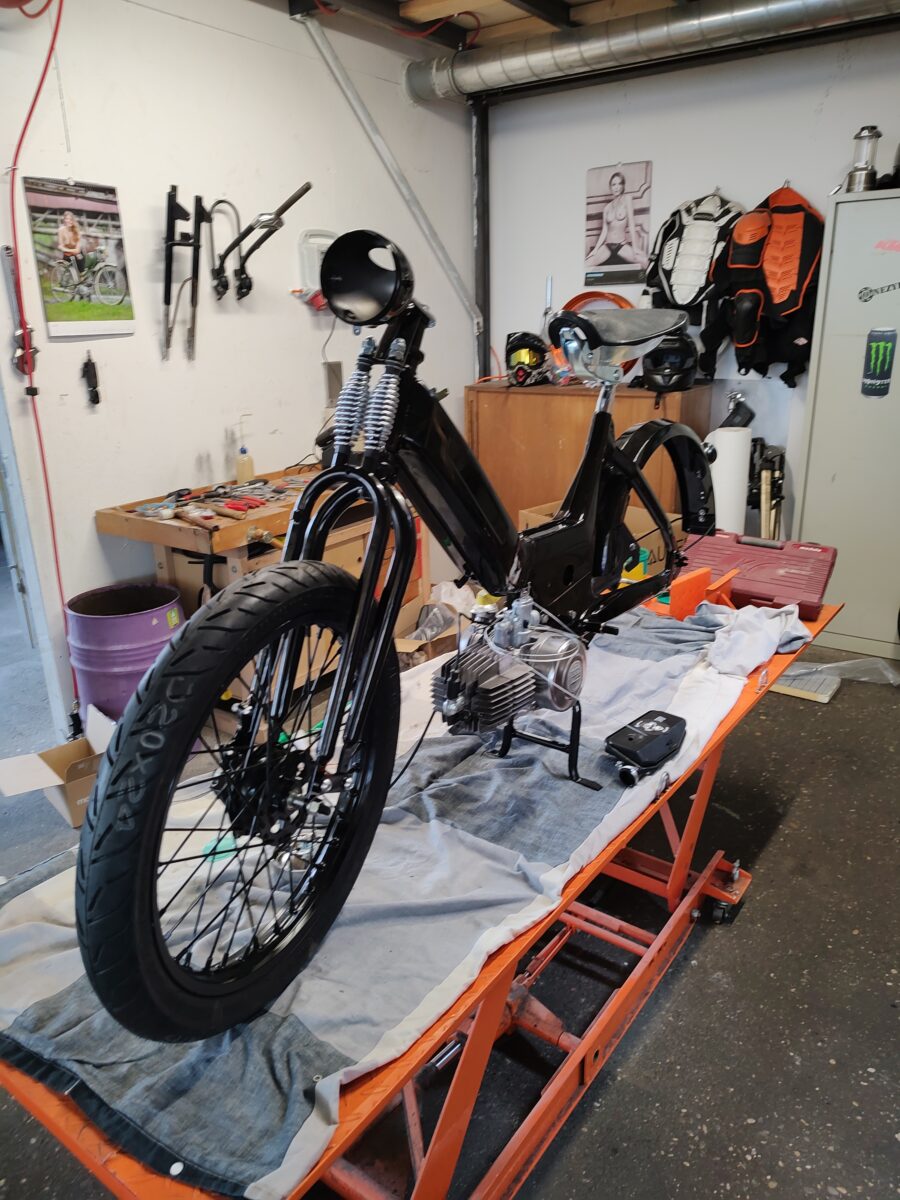 Projekt Springergabel | Puch Maxi N